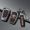 VKAE4 Zinc Alloy Car Remote Key Cover Case for Toyota Yaris Rav4 Highlander Auris Avensis Aygo Scion TC IM 2015 2016 Auto Accessories