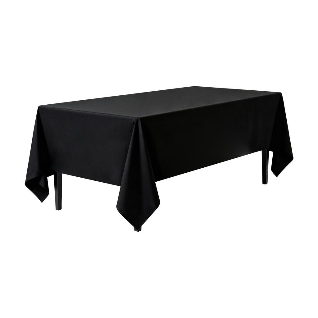 Nordic Solid Color Polyester Tablecloth for Outdoor Weddings, Parties, and Restaurants