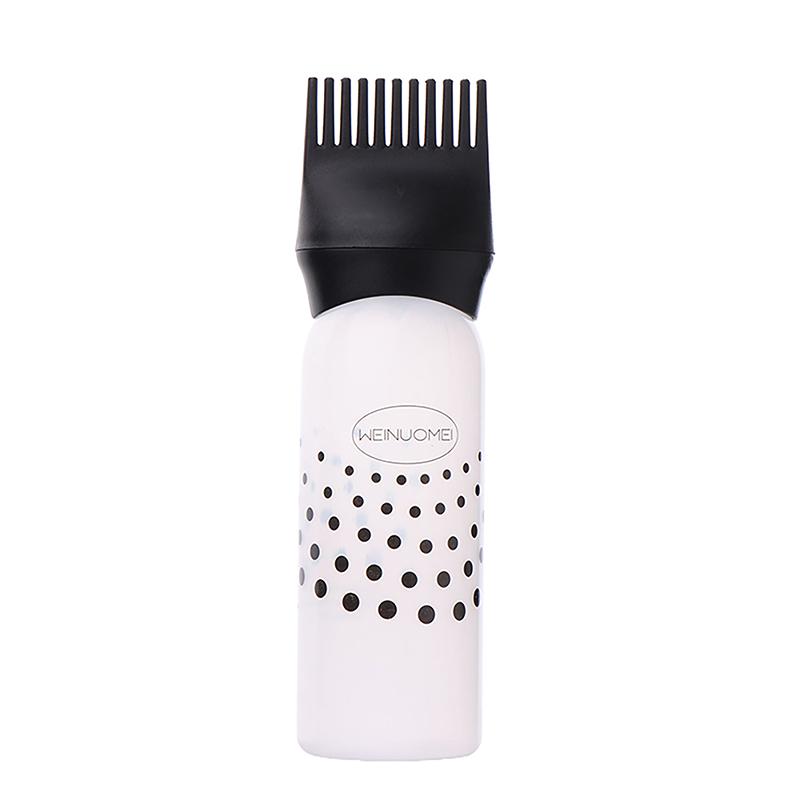 170Ml Hair Oil Applicator Bottle Hairdressing Shampoo Bottle Hair Dye Refillable Bottle Hair Coloring Hairdressing Styling Tools