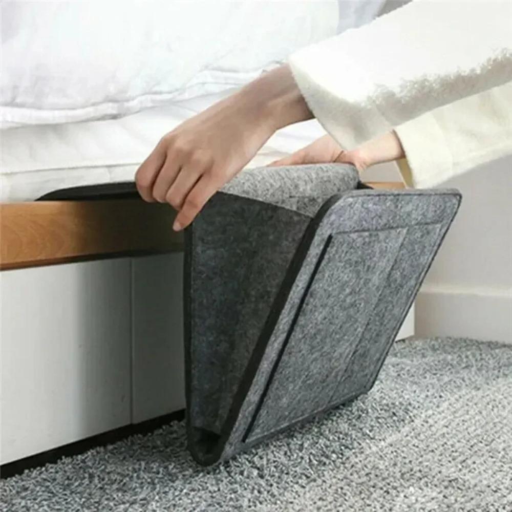 kkjoy Bedside Storage Organizer Felt Hanging Pockets for home nursery