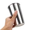 350ML/500ML Stainless Steel Mugs Metal Travel Mugs Tumbler Pint Glasses Cups Outdoor Camping Drinking Coffee Tea Beer Promotion