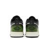 Air Jordan 1 Low SE Grade School 'Wear-Away - Electric Green' (Unisex) Black / Electric Green / White / Sail Kids' Basketball Shoes DO8244 003