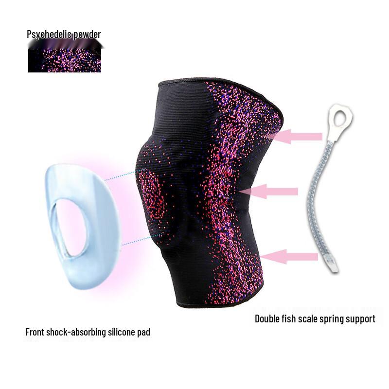 Powerful Summit Starry Sky Spring Support Sports Knee Brace S