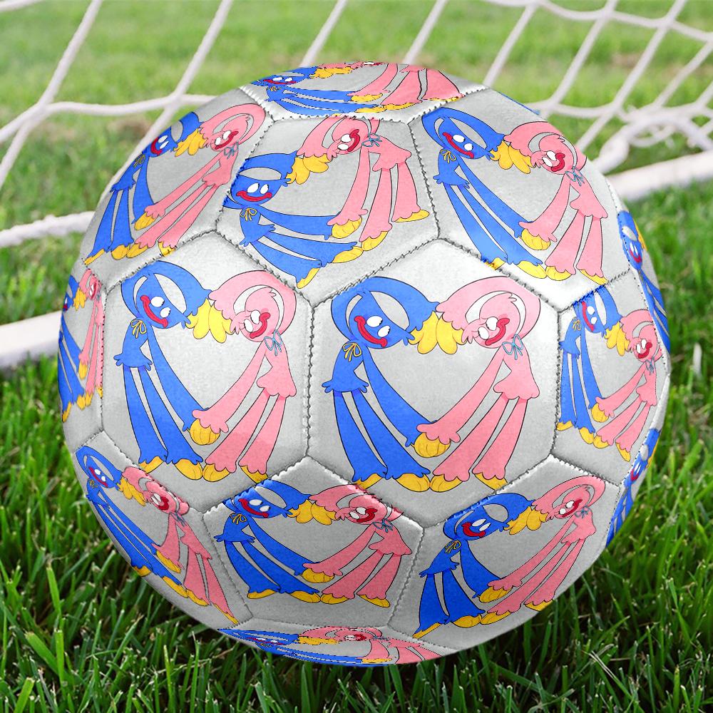 Poppy Playtime Theme Size 5 Soccer Ball, Suitable for Both Indoor and Outdoor Matches, a Gift Suitable for Everyone.