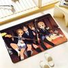 Anime K-K-On Floor Mat Bedroom Living Room Flannel Door Mat Non-Slip Home Decor