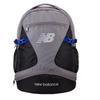 New Balance Two Pocket Iconic Laptop Backpack Champ Grey Durable School Bag