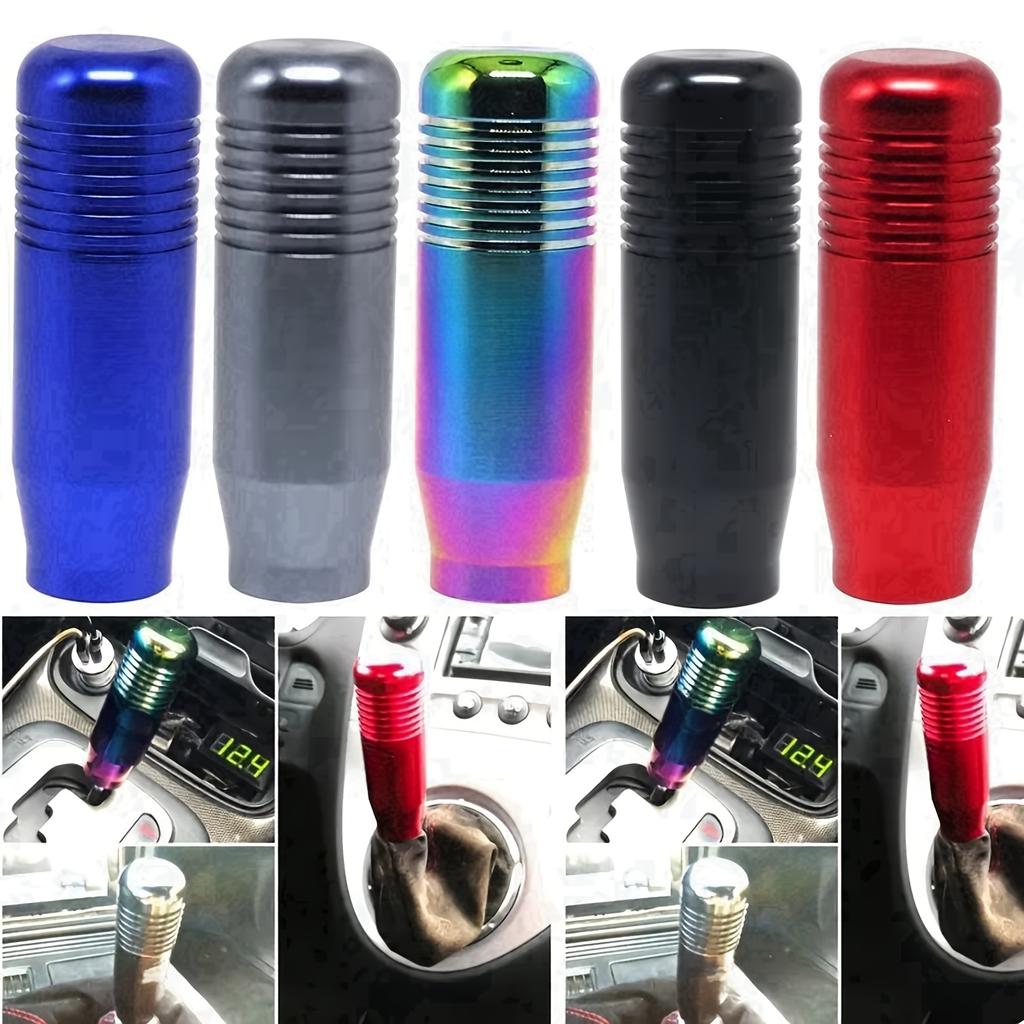 Gear Shift Knob Stick Manual Transmission Universal Car Aluminum Gear Shifter Gear Head Knob