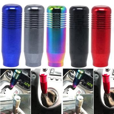 Gear Shift Knob Stick Manual Transmission Universal Car Aluminum Gear Shifter Gear Head Knob