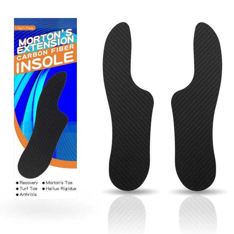 1.2mm Carbon Plate Insoles-Morton's Extension Rigid Carbon Fiber Insole Insert-For Hallux Limitus,  Arthritis Orthopedic Insoles