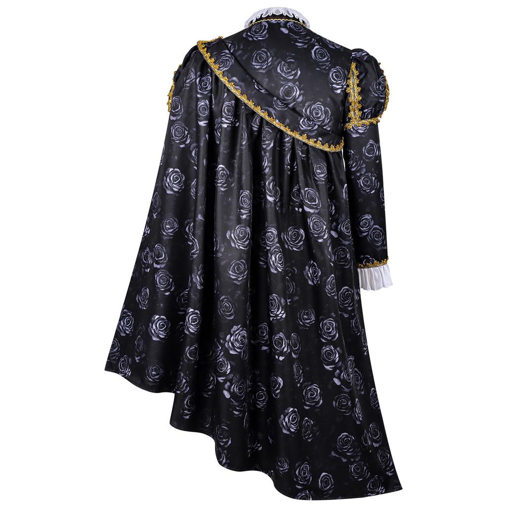 Tudor-Stil Langarmjacke aus Polyesterstoff für Cosplay und Veranstaltungen