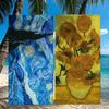Van Gogh Towel Quick Drying Beach Towels Are Suitable For Swimming Pools Camping Yoga And The Gym