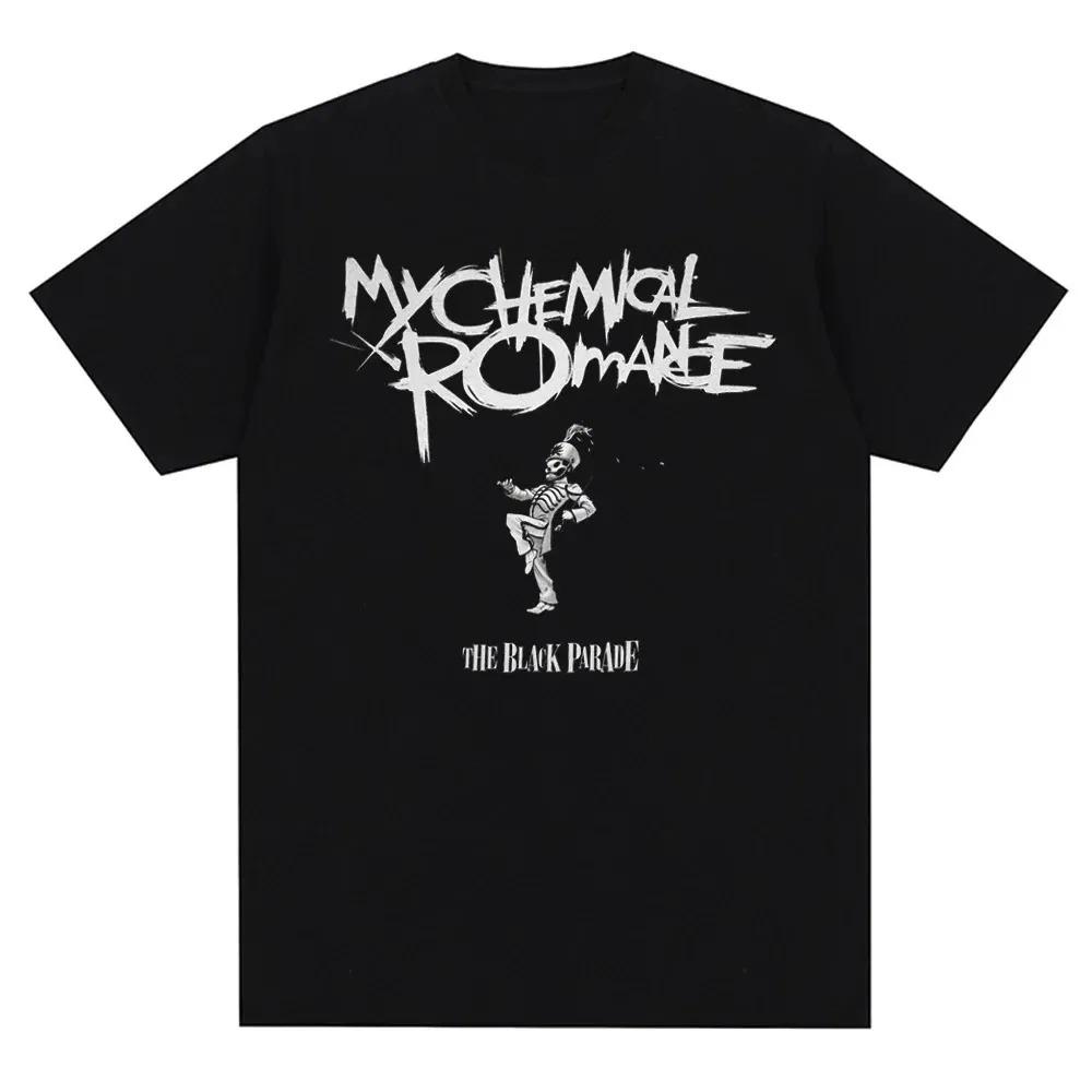 My Chemical Romance Mcr Band Men Women T-Shirt Printed T Shirt Casual Short Sleeve Tshirt Streetwear Trend Tee Tops Best Selling