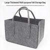 Durable Eco-Friendly Felt Firewood & Shopping Bag with Handles - Multi-purpose & Thick