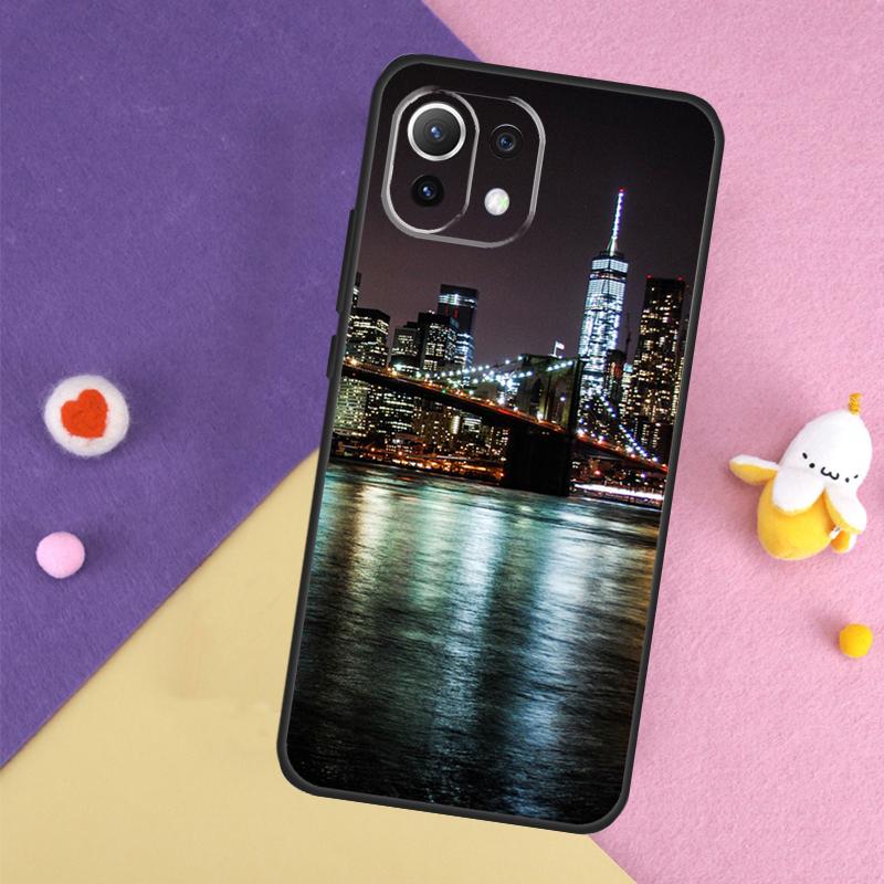 New York City Case For Xiaomi 14T 11T 12T 13T Pro 13 14 15 Ultra POCO X7 Pro X3 X5 X6 F5 F6 M6 Pro Cover