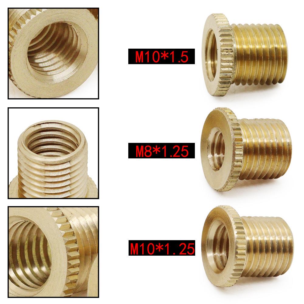 Universal Car Gear Shift Knob Adapter Nut, Fits 12*1.25