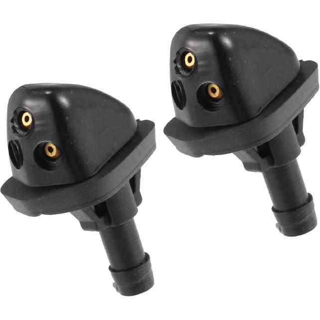 

Windshield Wiper Washer Nozzle Spray Jet Fit for Suzuki Grand Vitara - Pack of 2 Black Replacement