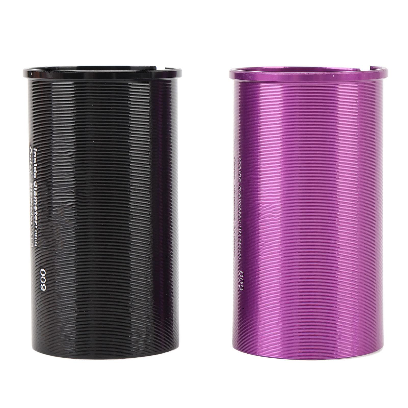 Adattatore Manubrio Sella in Lega di Alluminio Migliorato Manubrio Sella Tubo Adattatore Manicotto Riduttore per Bici da Montagna 30.9 ~ 31.6mm / 1.2 ~ 1.2in black
