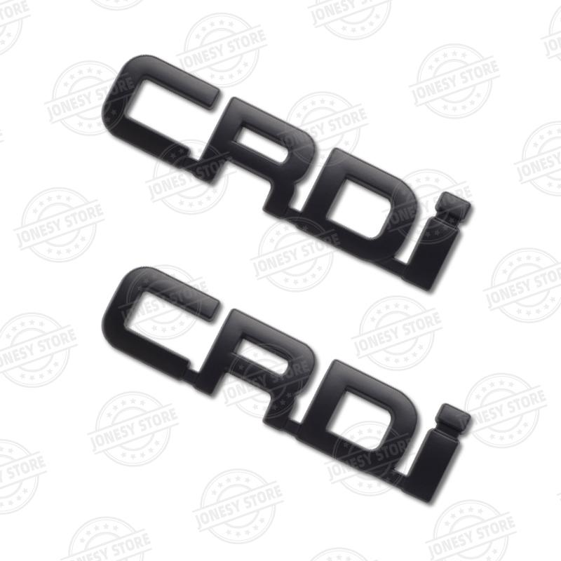 Auto Metal CRDi Logo 3D Badge Lettering Decals Trunk WOEKFD6 Sticker For Kona Tucson Accent Sorento Carens Carnival Sportage Car Styling