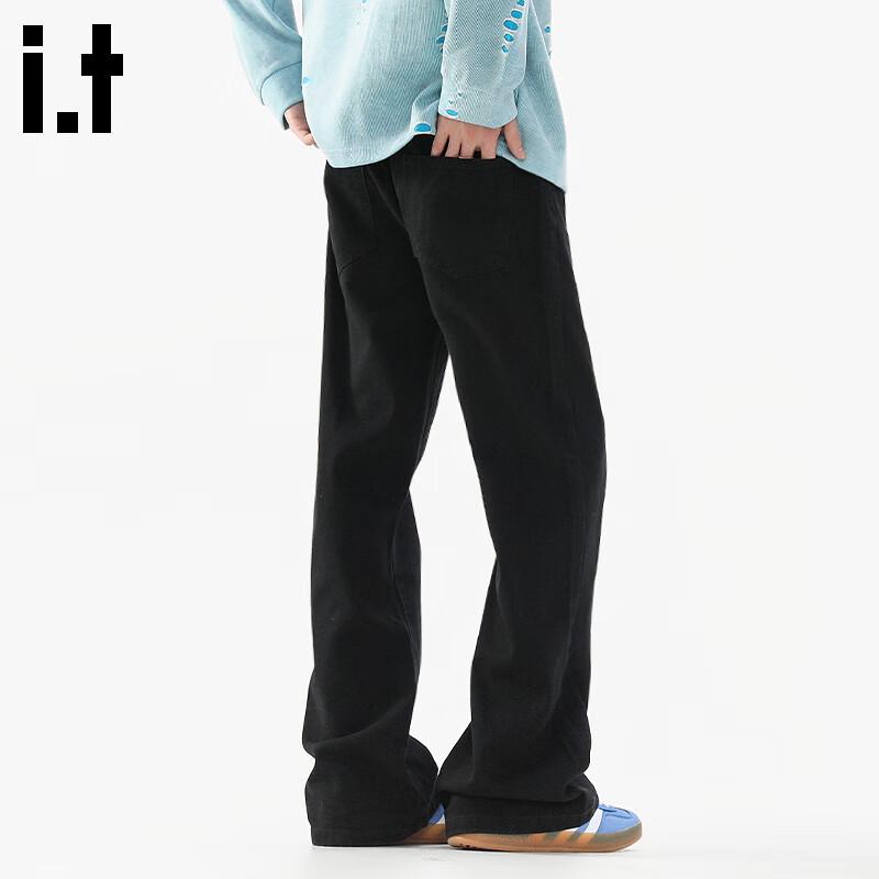 

Fingercroxx Men s Retro Whiskered Flared Denim Jeans L