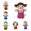Character Child Parent Plush Puppet Kindergarten School Teaching  Toys Props