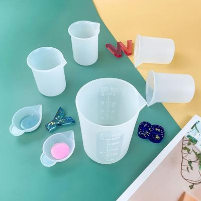 38 Τμχ/Σετ Κύπελλο Μέτρησης Σιλικόνης 100/250ML Κύπελλα Ανάμειξης Ρητίνης Αναδευτήρες Πιπέτες Δακτυλοθήκες Επαναχρησιμοποιήσιμα DIY Χειροτεχνίες Ρητίνης Εποξειδικής Κοσμήματα