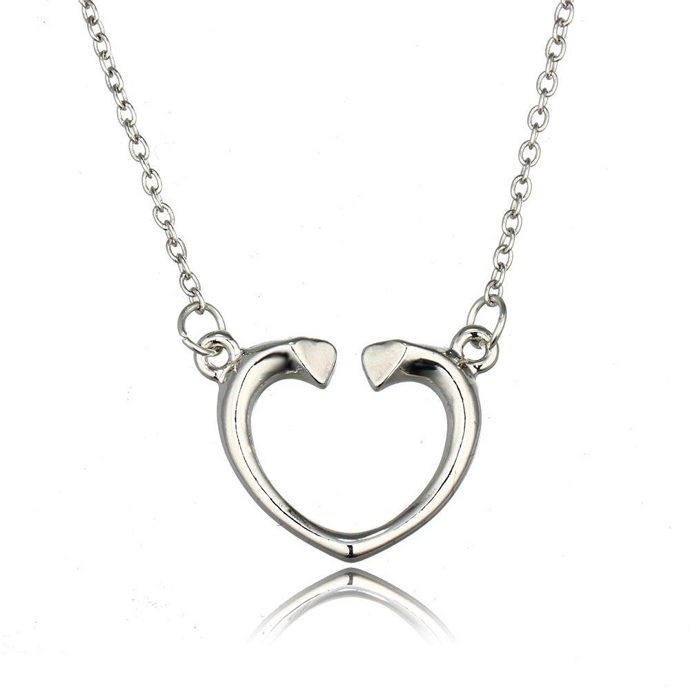 Luxury European & American Heart Clavicle Necklace