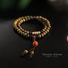 Green Sandalwood Bracelet for Women, New Popular Model, Light Luxury Sandalwood Bodhi Jewelry, Zen-Inspired Decorative Item, Passion Seed Beads