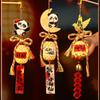 Luminous Mid-Autumn Festival Lantern Ancient Style Handcraft Rabbit Handheld Lantern Handmade Cartoon Flower Lanterns Outdoor