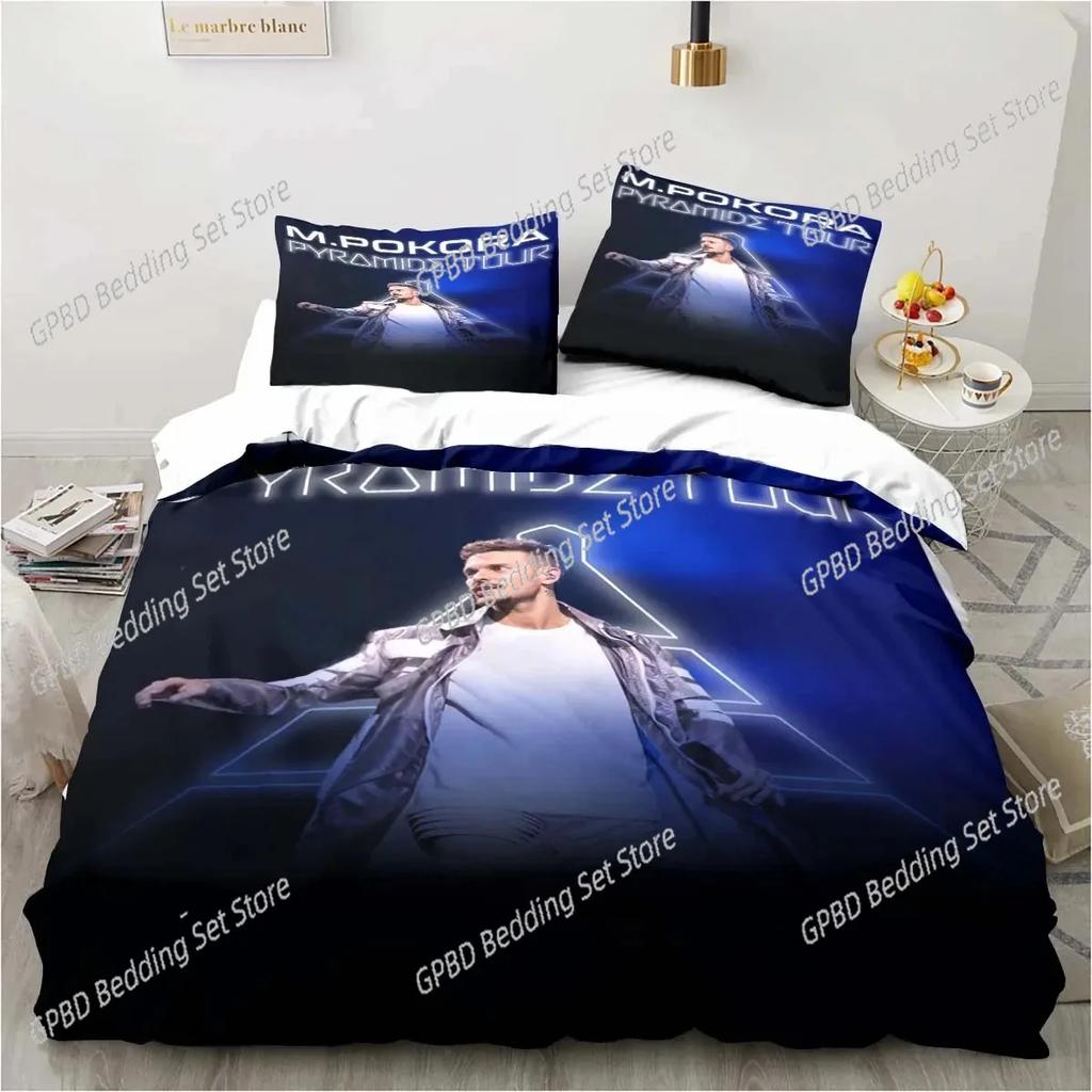 3D Print Matt M. Pokora Comfortable Duvet Quilt Cover Pillowcase Bedding Set Children Bedroom Decoration Home Textile