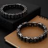 Retro Heavy Stainless Steel Motorcycle Chain Men Bracelet Male Bangles Hip-Hop Jewelry