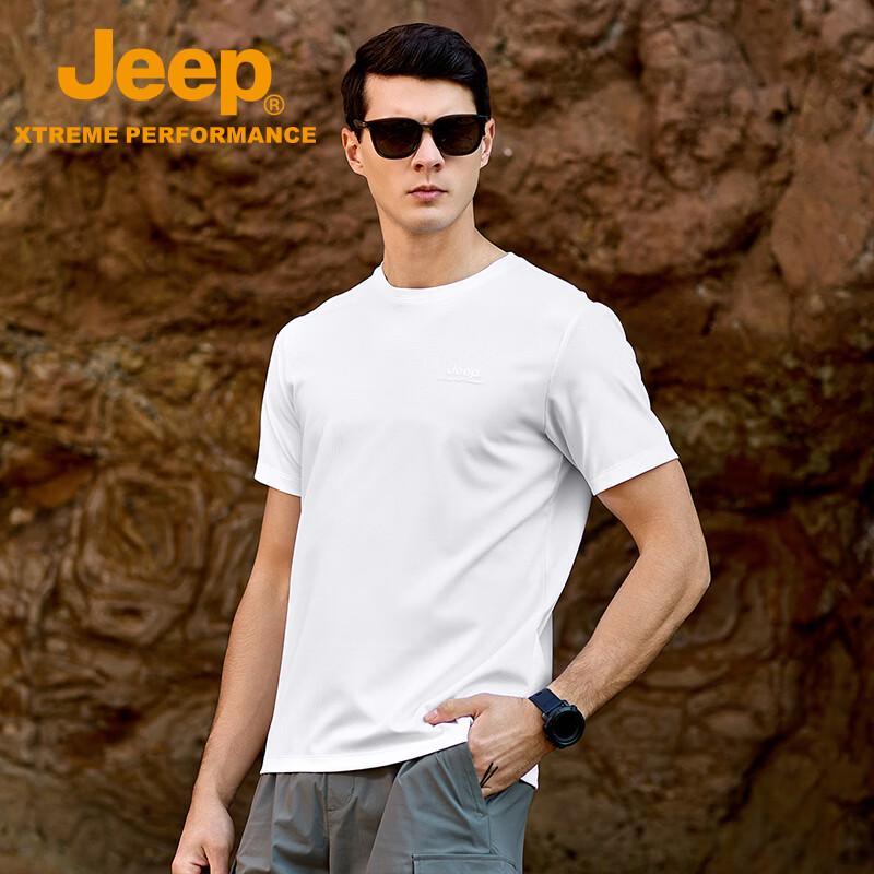 Jeep Men's Quick-Dry Breathable Performance T-Shirt
