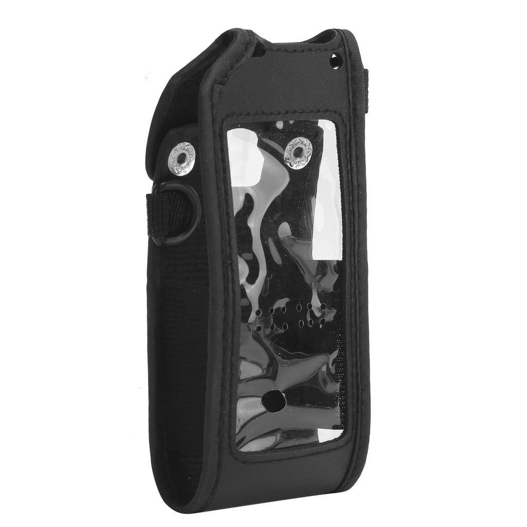 PU Leather Soft Case Cover Walkie Talkie Protector Fit for Anytone ATD878UV TwoWay Radio