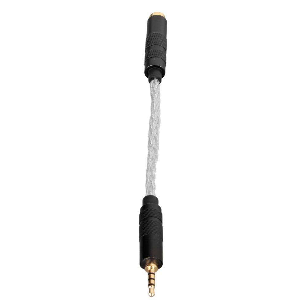 8-Strand Single Crystal Copper Headphone Adapter Cord for Sound Players with 2.5mm Balanced Ports