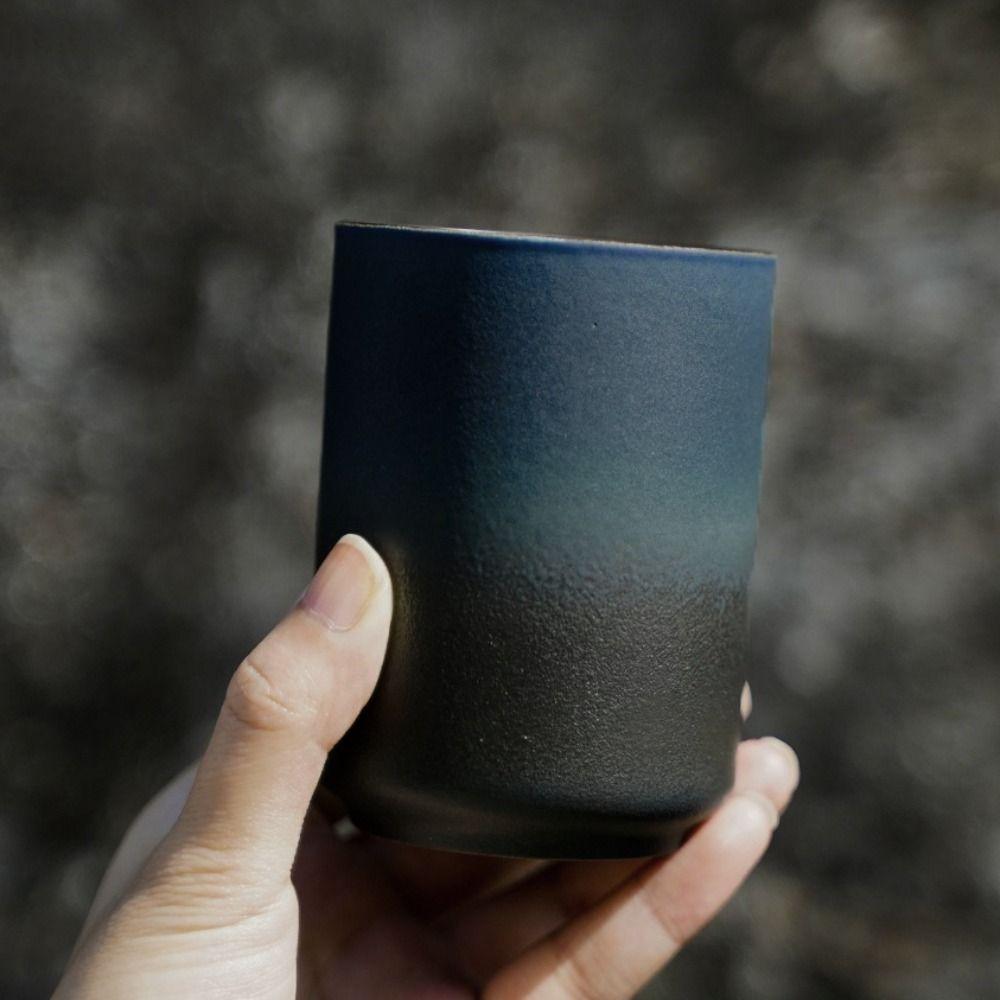 Stoneware Master Cup Gradient Color Water Cup Practical Japanese Tea Cup  Restaurant