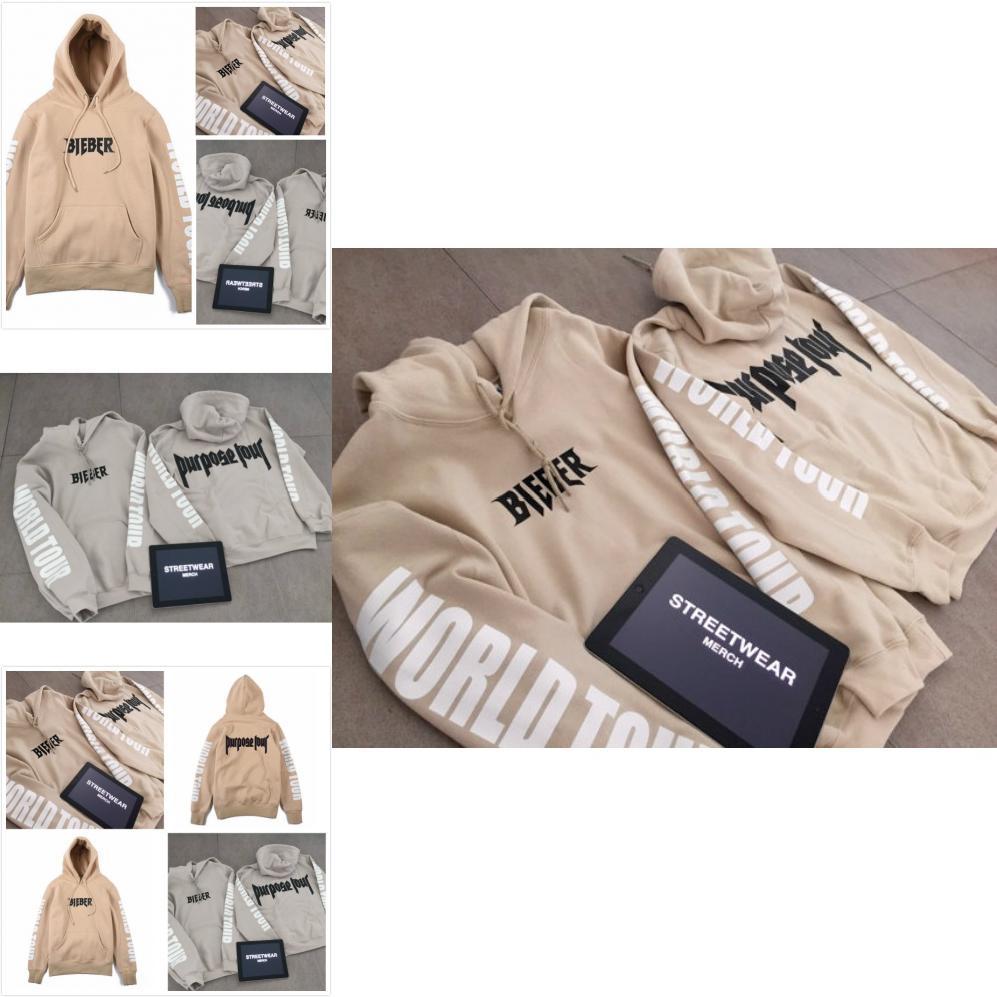 Justin Purpose Bieber The World Tour Fashion Hoodie Sweatshirt Pullover