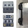 2x Motorcycle Hinges Tail Box Hinge,Hardware,Spare Part Replacement Easy To Install Sturdy