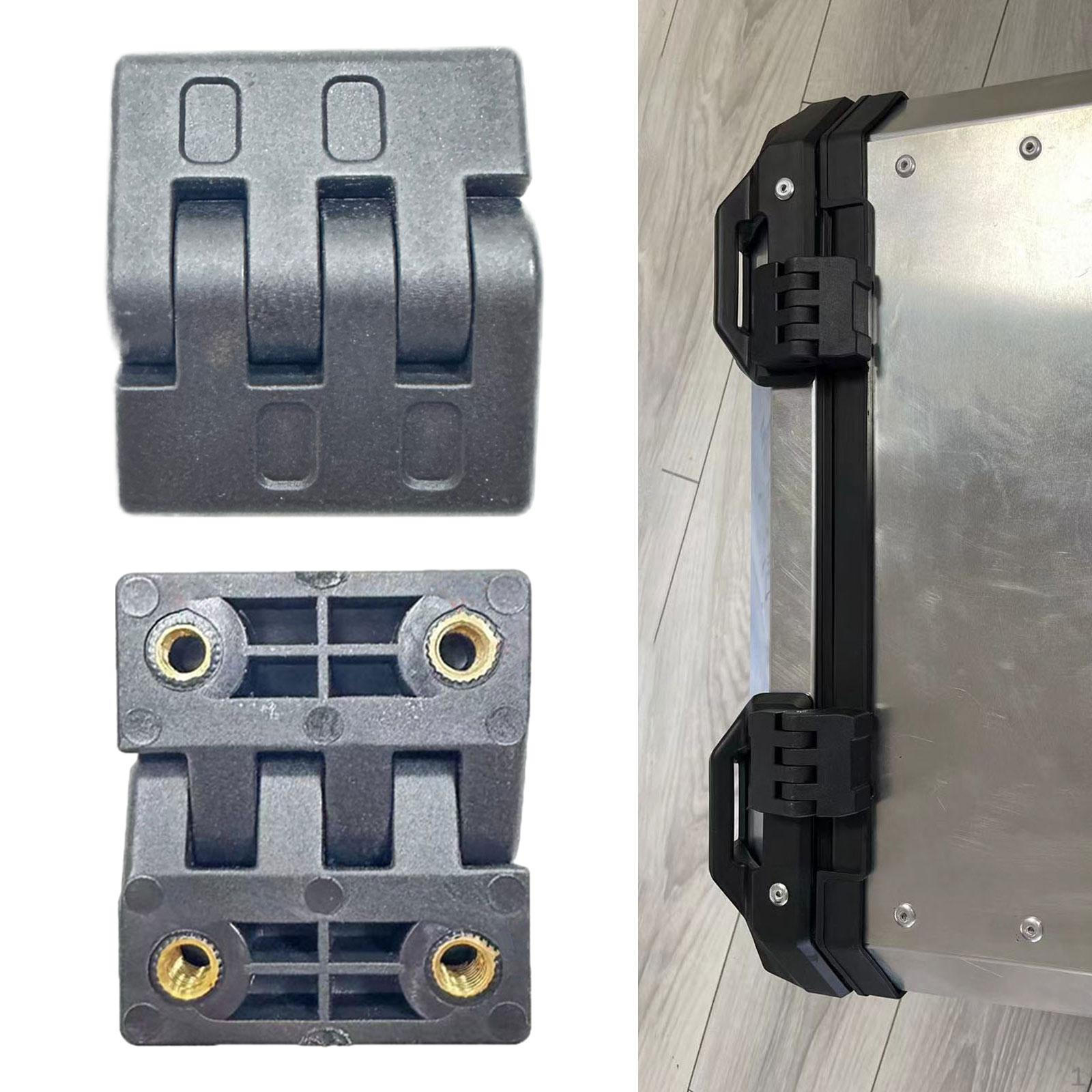 

2x Motorcycle Hinges Tail Box Hinge,Hardware,Spare Part Replacement Easy to Install Sturdy