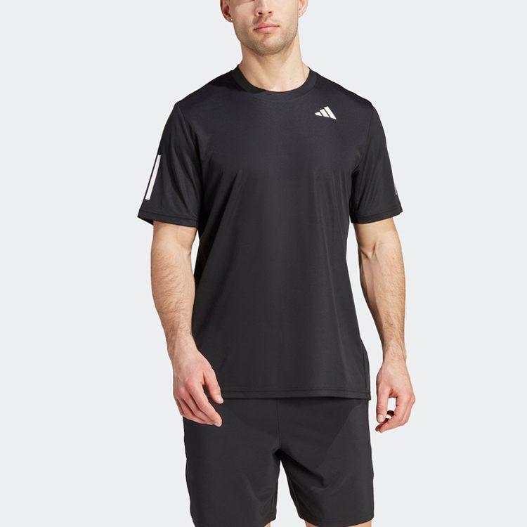 Adidas 3 Stripes T Shirt Men's Black IS2296