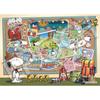 EPOCH Peanuts Snoopy Beagle Scout Puzzle 500 Pieces 38x53cm with Glue and Spatula