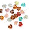 50pcs/Lot Acrylic Leaves Beads Spacer Charms Bead for DIY Bracelet Necklace Keychain Jewelry Making Accessories Supplies
