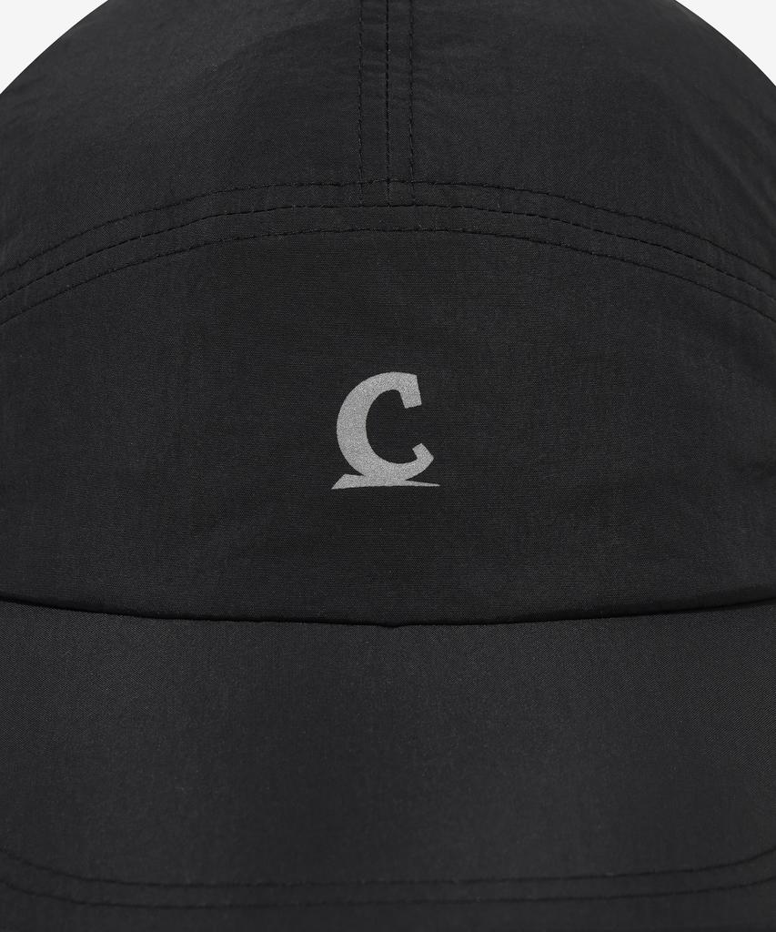 COVERNAT Symbol Logo Printed Nylon Cap Black