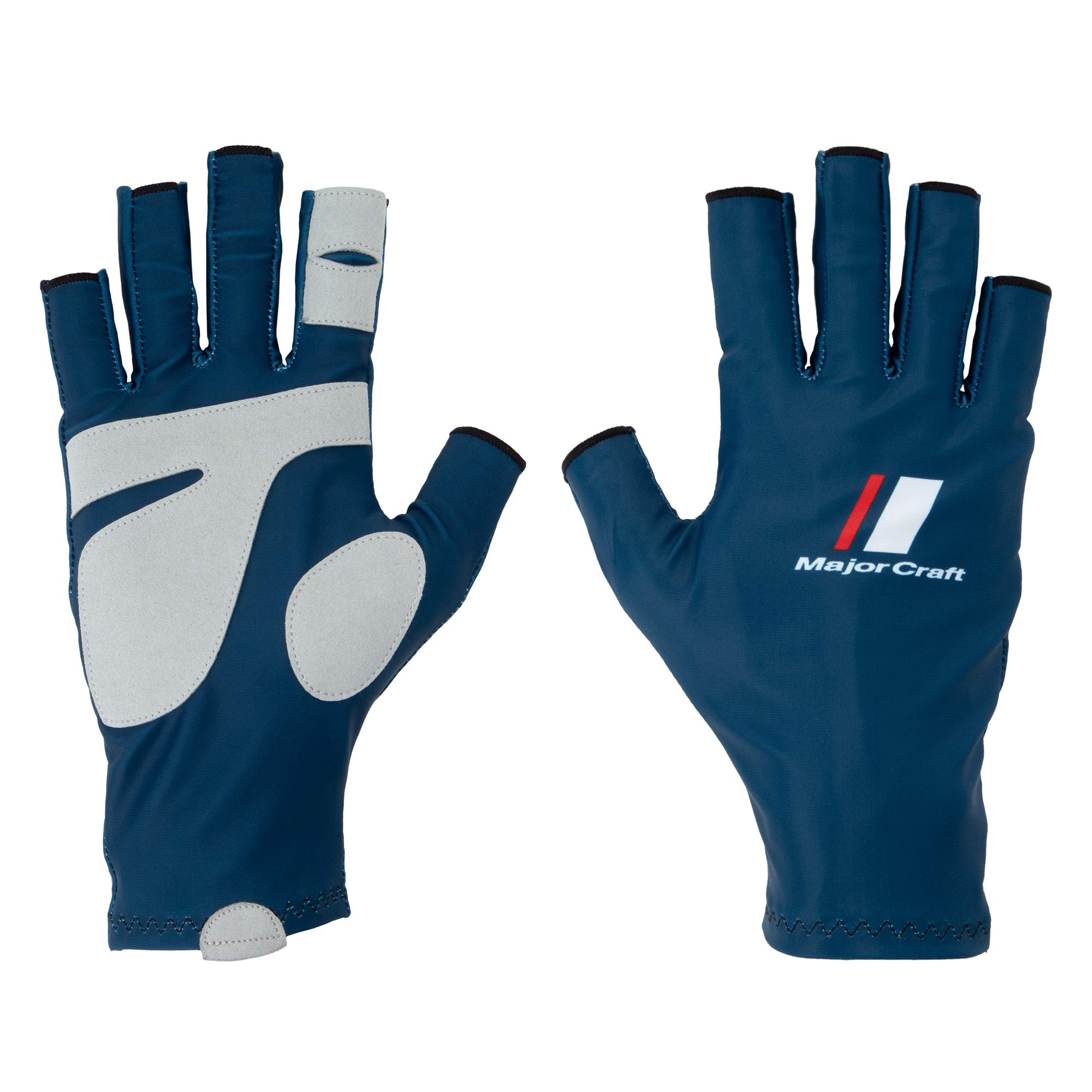 

Перчатки летние Major Craft с защитой от УФ-лучей LL темно-синие для рыбалки SG-LL20NV