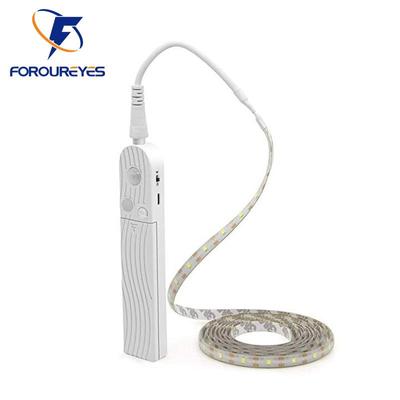 Led Lys Strip PIR Bevegelsessensor Induksjon Led Strip Batteri 60leds/m 2835smd Under Sengelampe For skap Garderobe Skap Trapper