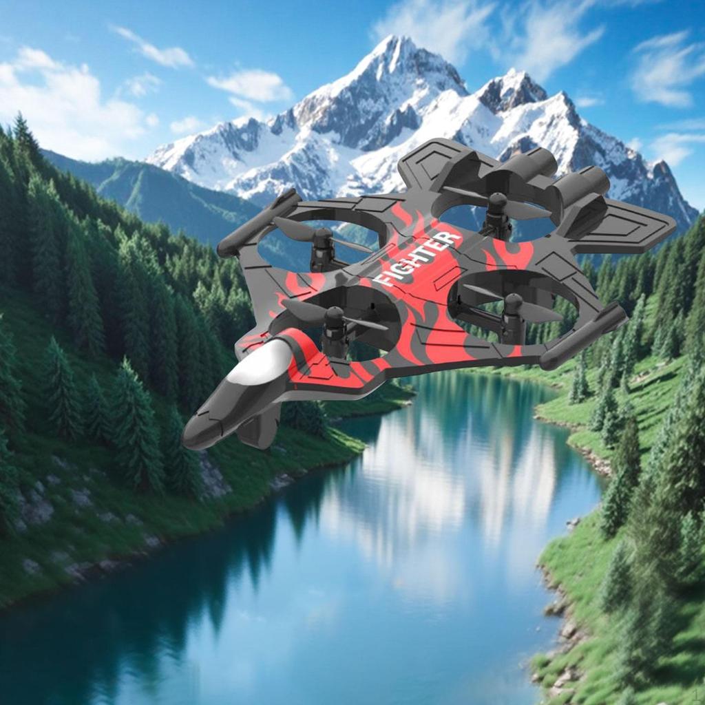 RC Plane Remote Control Airplane 360° Flip Lightweight Roll Hobby Glider Fighter Jet Model for