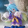 No Game No Life Branco Sem Escala PVC&ABS Pintado Figura Completa