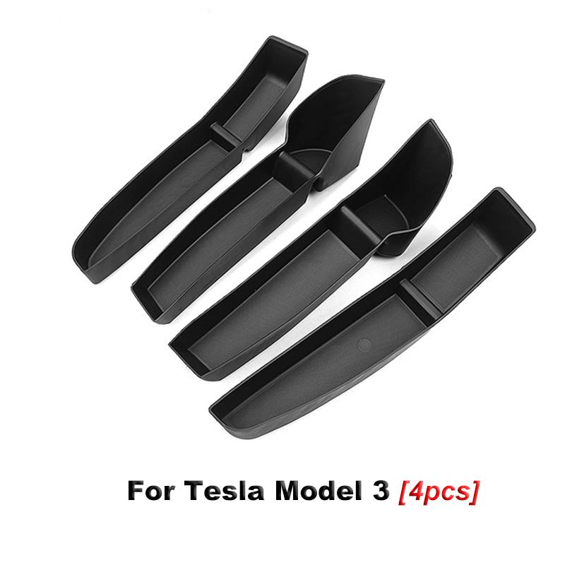 

Ящик для хранения на дверце автомобиля TPE водонепроницаемый ящик для зонта органайзер лоток для Tesla Model 3 Y 2024 2024 аксессуары для модификации интерьера