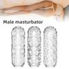 Male Masturbator Cup Soft Pussy Sex Toys Transparent Vagina Adults Endurance Exercise Adult Supplies Vacuum Pocket Cup for Men