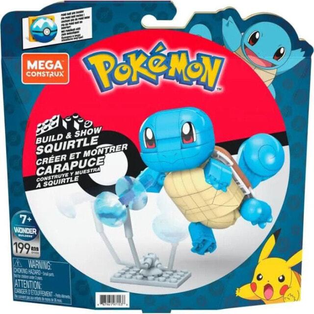 

Mega Construx - Squirtle Pokmon zum Bauen - Bausteine ​​- Ab 7 Jahren