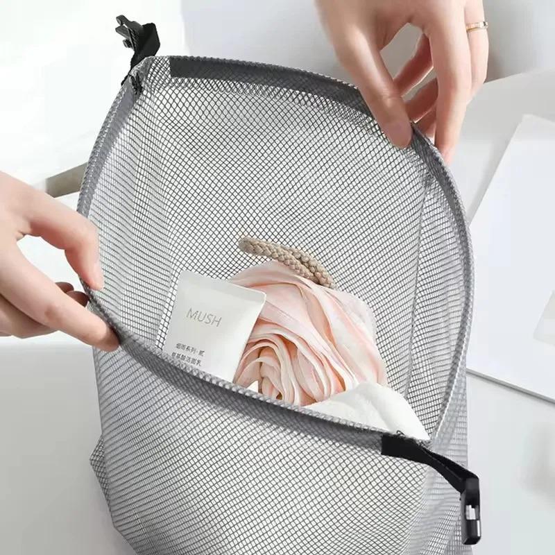 Large Capacity Toiletry Bag Waterproof Cosmetic Storage Portable Handbag Swimming Storage Bag Travel Fitness Bath Organizer Bathroom Use