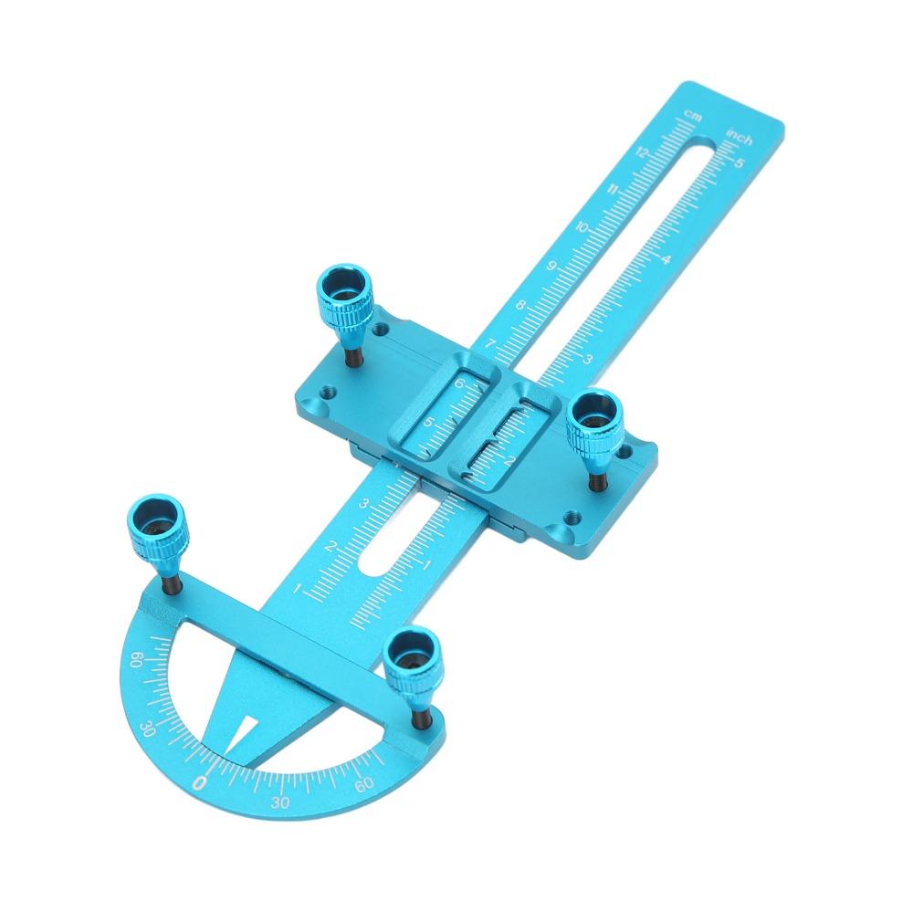 Aluminium Alloy Shock Absorber Synchronizer Ruler for SCX10/CC01 For RC Car